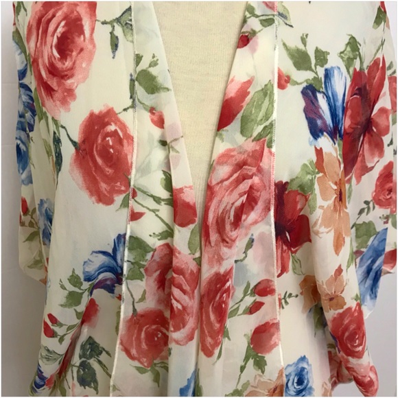 Gorgeous Relaxed Flowy Kimono Cardi SMLXL - Picture 6 of 6